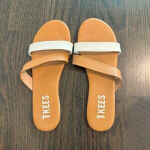 TKEES Women's Kat Slides Size 9